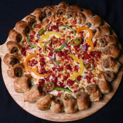 KABAB CRUST PIZZA