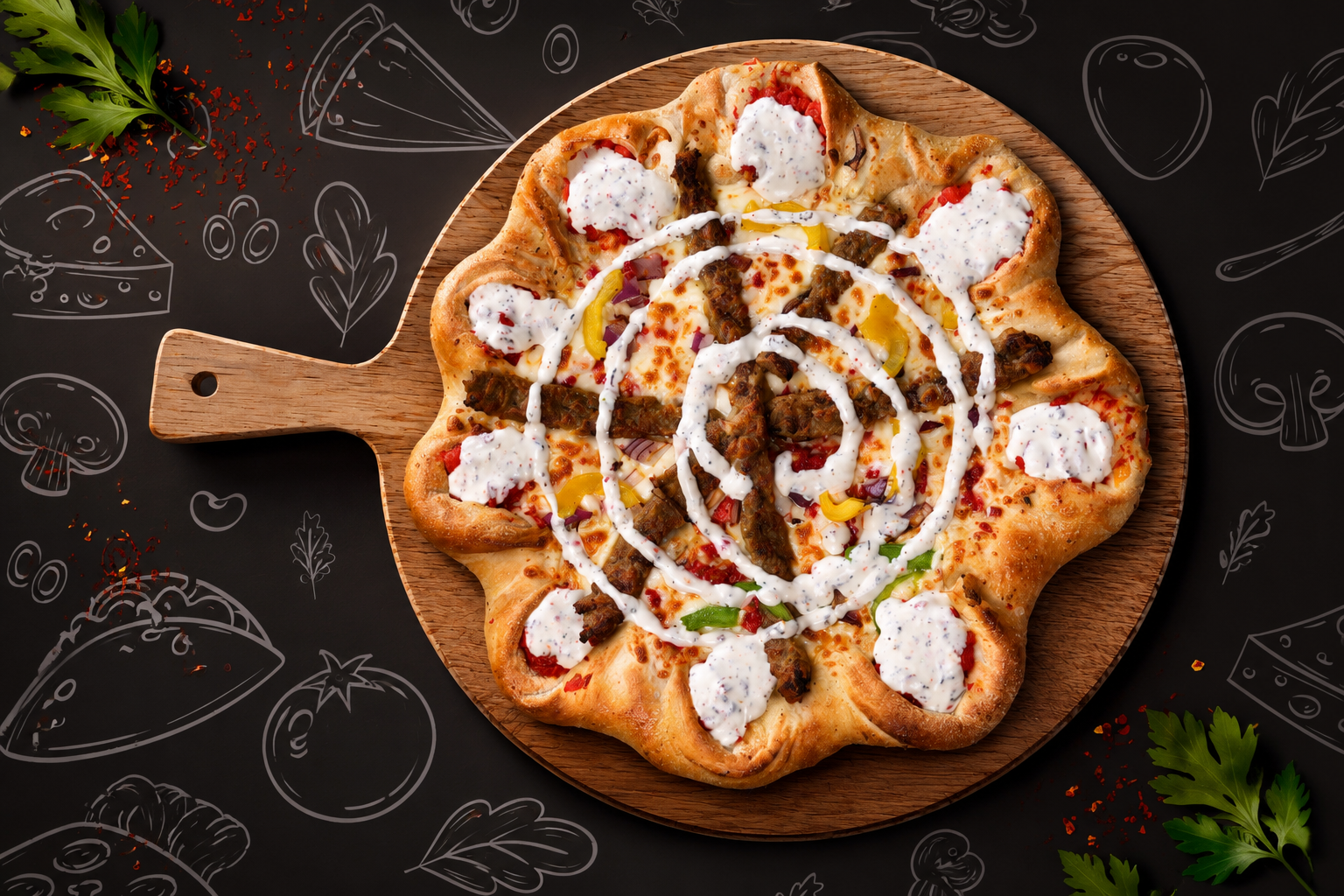 Halal Pizza Bradford &ndash; Stone-Baked Pizzas at Pollo Ranch